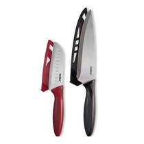 Conjunto de facas Zyliss Utility Kitchen Santoku & Chef 2 peças