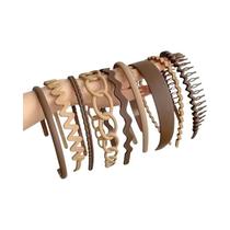 Conjunto De Faixas De Cabelo Antiderrapantes Para Mulheres E Homens, 9 Peças, Acessórios Para