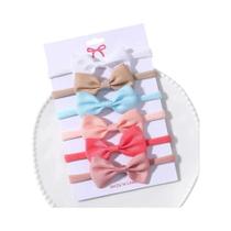 Conjunto De Faixas De Cabelo Com Laço De Renda Elástica Para Meninas, 6 Peças, Acessórios De Cabelo Conjunto De Faixas De Cabelo Com Laço De Renda Elástica Para Meninas, 6 Peças, Acessórios De Cabelo