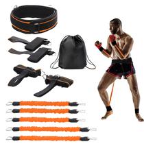Conjunto de faixas de resistência de boxe OYINDIZ Power Punch Pro de 200 libras Conjunto de faixas de resistência de boxe OYINDIZ Power Punch Pro de 200 libras