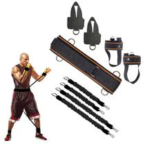 Conjunto de faixas de resistência de boxe Ycendelion Punch Pro 160 libras Conjunto de faixas de resistência de boxe Ycendelion Punch Pro 160 libras