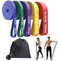 Conjunto de faixas de resistência Fitense Pull Up 15-125 libras com acessórios Conjunto de faixas de resistência Fitense Pull Up 15-125 libras com acessórios