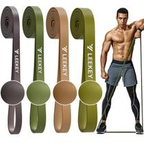 Conjunto de faixas de resistência LEEKEY Exercise Pull Up Assist