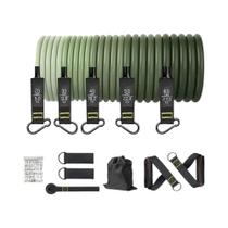 Conjunto De Faixas De Resistência Para Homens E Mulheres Para Treinamento De Força Em Casa