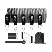 Conjunto De Faixas De Resistência Para Homens E Mulheres Para Treinamento De Força Em Casa Conjunto De Faixas De Resistência Para Homens E Mulheres Para Treinamento De Força Em Casa