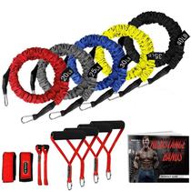 Conjunto de faixas de resistência SUPALAK, 15 peças, de 9 kg a 18 kg com bolsa