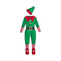 Conjunto De Fantasia De Elfo De Natal Para Crianças E Adultos Com Camisa, Calças, Chapéu E Cinto, Conjunto De Fantasia De Elfo De Natal Para Crianças E Adultos Com Camisa, Calças, Chapéu E Cinto,