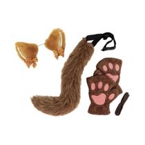 Conjunto De Fantasia De Gato Para Meninas, Com Faixa Para Cabeça, Luvas E Acessórios De Cosplay, 3 Conjunto De Fantasia De Gato Para Meninas, Com Faixa Para Cabeça, Luvas E Acessórios De Cosplay, 3