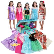 Conjunto de fantasia de princesa Pretend Play VGOFUN Girls 3-6y
