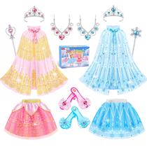 Conjunto de Fantasia Princesa DUDUCOFU para Meninas de 3 a 6 Anos