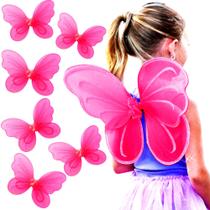 Conjunto de fantasias Butterfly Craze Girls' Fairy Wings de 2 a 12 anos