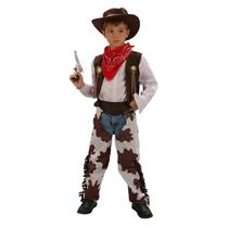 Conjunto de fantasias Cowboy Deluxe para crianças para festas de Halloween