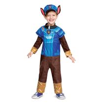 Conjunto de fantasias Disguise Paw Patrol Chase, tamanho infantil, grande Conjunto de fantasias Disguise Paw Patrol Chase, tamanho infantil, grande