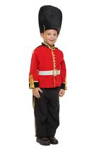 Conjunto de fantasias Dress Up America Deluxe Royal Guard Kids Red