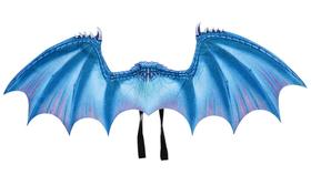 Conjunto de fantasias Himine Children's Cartoon Dragon Mask Wings Blue Conjunto de fantasias Himine Children's Cartoon Dragon Mask Wings Blue