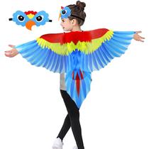 Conjunto de fantasias IROLEHOME Bird Wings Parrot Eagle para crianças