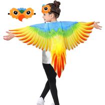 Conjunto de fantasias IROLEHOME Bird Wings Parrot Eagle para crianças
