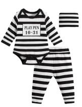 Conjunto de fantasias LENSOUS Paddy Field Baby Prisoner 12-18 meses Conjunto de fantasias LENSOUS Paddy Field Baby Prisoner 12-18 meses