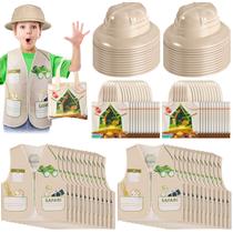 Conjunto de fantasias Newcotte Kids Explorer com colete, chapéu e sacola x24 Conjunto de fantasias Newcotte Kids Explorer com colete, chapéu e sacola x24
