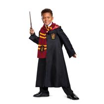 Conjunto de fantasias para disfarçar Harry Potter Kids com roupão, cachecol e gravata