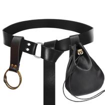 Conjunto de fantasias SUMGOGO Halloween Renaissance com bolsa de cinto preta Conjunto de fantasias SUMGOGO Halloween Renaissance com bolsa de cinto preta