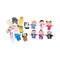 Conjunto De Fantoches De Dedo Para Crianças, Brinquedo Interativo Para Pais E Filhos, Conforto Para Conjunto De Fantoches De Dedo Para Crianças, Brinquedo Interativo Para Pais E Filhos, Conforto Para