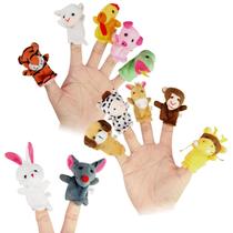 Conjunto de fantoches Sealive Story Time Animals, 12 unidades para criança