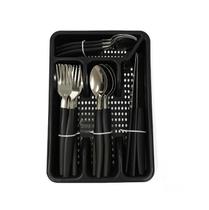 Conjunto De Faqueiro Em Aço Inox C/ Cabo Plástico Luxo Premium Colorido Mesa Posta Conjunto De Faqueiro Em Aço Inox C/ Cabo Plástico Luxo Premium Colorido Mesa Posta