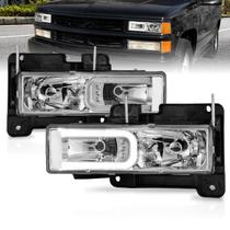 Conjunto de Faróis AmeriLite Chevy C/K Tahoe Yukon Suburban