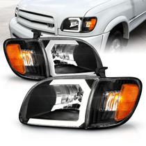 Conjunto de Faróis AmeriLite para Toyota Tundra Regular Cab 2000-2004 Conjunto de Faróis AmeriLite para Toyota Tundra Regular Cab 2000-2004