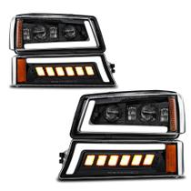Conjunto de faróis de LED Z-OFFROAD DOT aprovado para Chevy