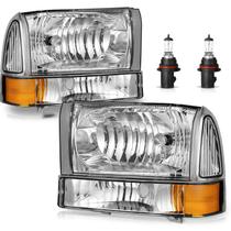 Conjunto de Faróis ROADEAL Ford Super Duty 1999-2004 Par Conjunto de Faróis ROADEAL Ford Super Duty 1999-2004 Par
