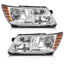 Conjunto de Faróis WEELMOTO para Dodge Journey 2009-2020 Conjunto de Faróis WEELMOTO para Dodge Journey 2009-2020