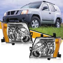 Conjunto de Farol LIWEDFG Nissan Xterra 2005-2015 Halógeno
