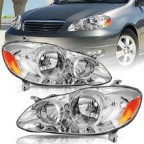 Conjunto de Farol TUSDAR para Toyota Corolla - Substituição