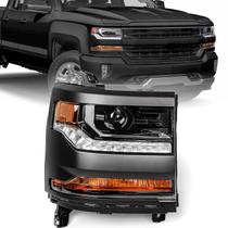 Conjunto de Farol VLINCAR Chevy Silverado 1500 2016-18 HID Conjunto de Farol VLINCAR Chevy Silverado 1500 2016-18 HID