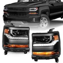 Conjunto de Farol VLINCAR Chevy Silverado 1500 2016-2018 Conjunto de Farol VLINCAR Chevy Silverado 1500 2016-2018