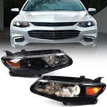 Conjunto de farol VLINCAR para Chevy Malibu 2016-2018 halógeno