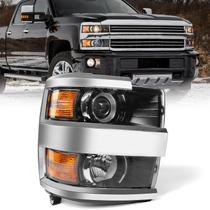 Conjunto de farol VLINCAR para Chevy Silverado 2500HD 2015-19 Conjunto de farol VLINCAR para Chevy Silverado 2500HD 2015-19