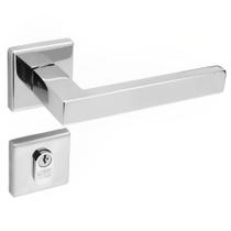Conjunto de Fechadura 455 em Inox Externa ST255 Roseta 333 de Inox Polido - 43106039-0 - LA Fonte Conjunto de Fechadura 455 em Inox Externa ST255 Roseta 333 de Inox Polido - 43106039-0 - LA Fonte