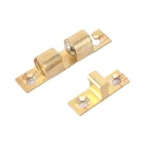 Conjunto De Fechadura De Porta Ajustável Em Latão Com Interruptor De Intertravamento E Bola De Molas