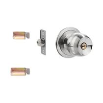 Conjunto De Fechadura Esférica Universal Em Aço Inoxidável Para Porta De Casa, Quarto E Banheiro, Conjunto De Fechadura Esférica Universal Em Aço Inoxidável Para Porta De Casa, Quarto E Banheiro,