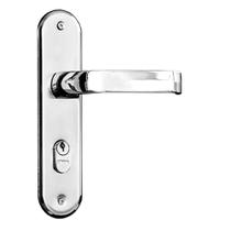 Conjunto De Fechadura Externa 1300 Ravena Cromado - 94272 - SILVANA Conjunto De Fechadura Externa 1300 Ravena Cromado - 94272 - SILVANA