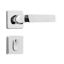 Conjunto De Fechadura Externa 1700 Ravena Cromado - 94517 - SILVANA