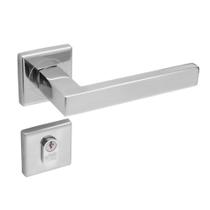 Conjunto de fechadura La Fonte 455 Inox ST2-Evo 55 Roseta 347