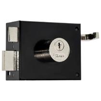 Conjunto De Fechadura Sobrepor 921 Preto - 90610 - SILVANA