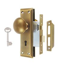 Conjunto de fechaduras de encaixe TopTotoo Vintage para maçanetas antigas