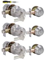 Conjunto de fechaduras de porta Lanwandeng Keyed Alike Entry Keyed com fechadura