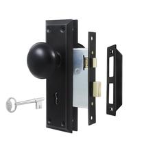 Conjunto de fechaduras Mortise newliplace para portas interiores em estilo vintage
