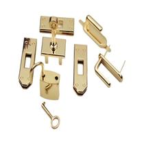 Conjunto De Fechos De Bolsa De Metal De 45mm, 4 Cores, 7 Peças, Fecho Giratório, Acessórios De Conjunto De Fechos De Bolsa De Metal De 45mm, 4 Cores, 7 Peças, Fecho Giratório, Acessórios De
